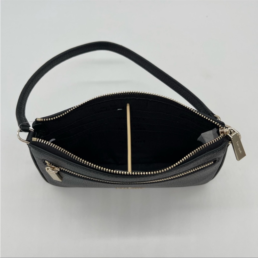 Kate Spade Leila Convertible Mini Pachette Bag Black - Picture 5 of 11